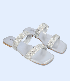 BW8749 Women's Formal Slipper - Silver