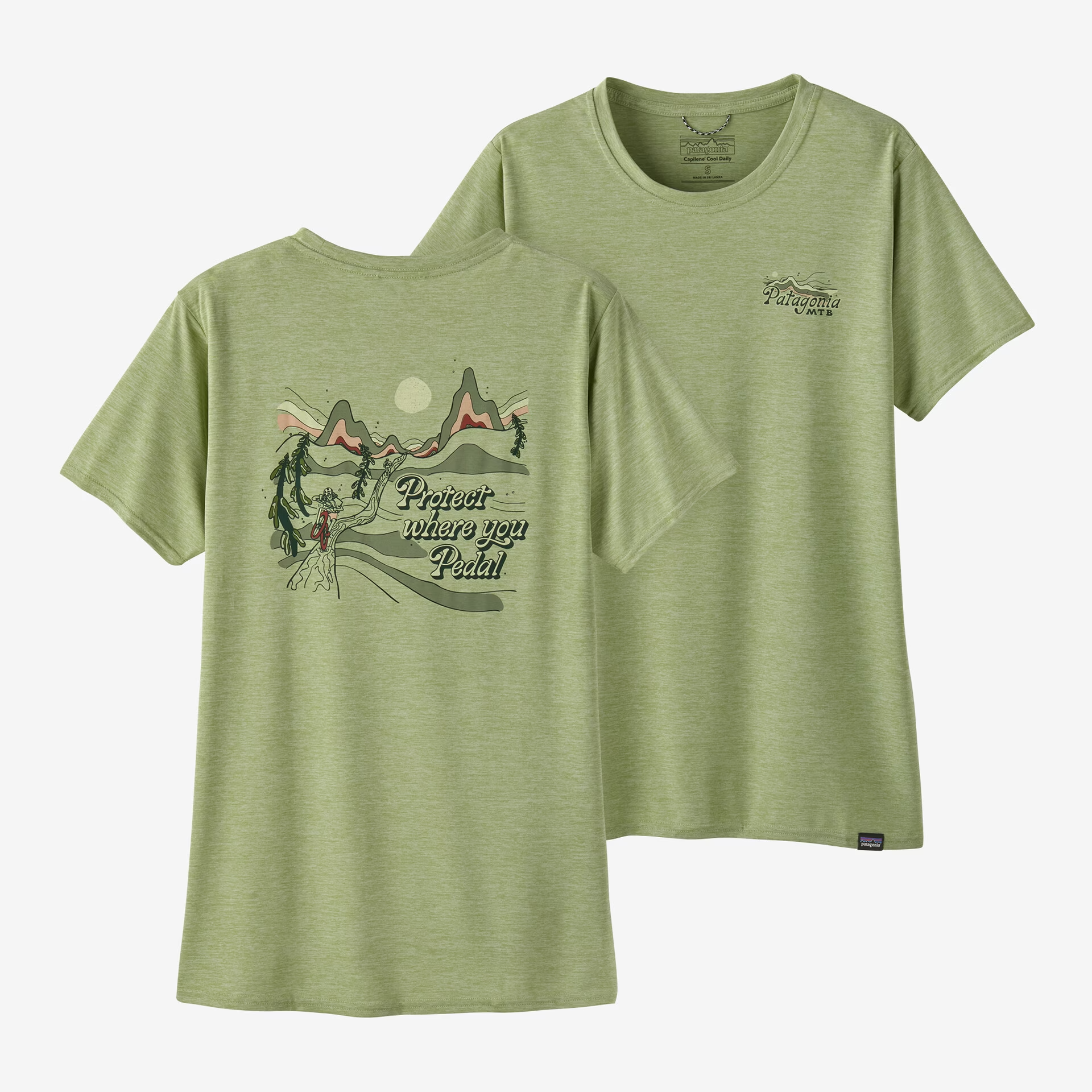 Capilene Cool Daily Graphic Lands Tee Women's