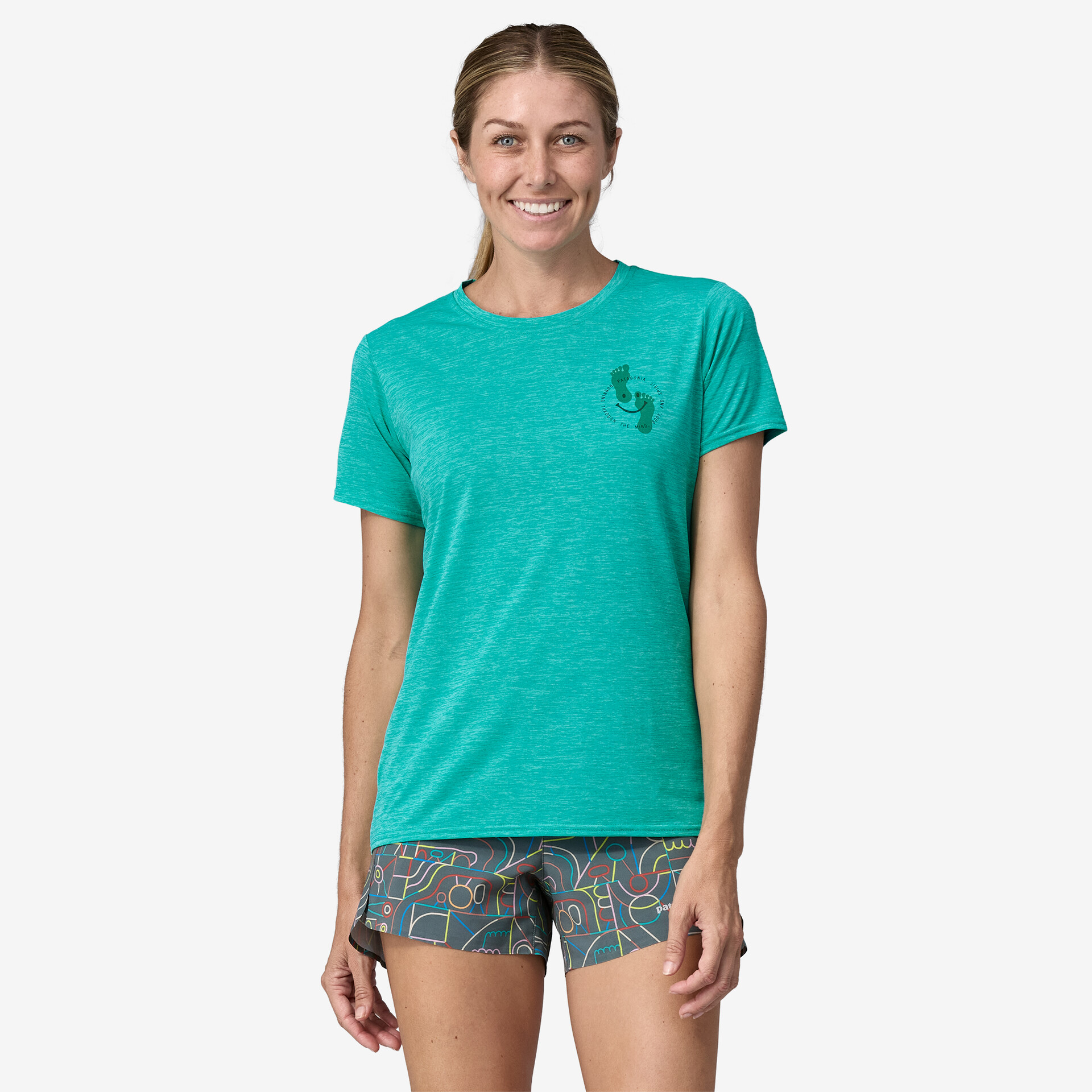 Capilene Cool Daily Graphic Lands Tee Women's