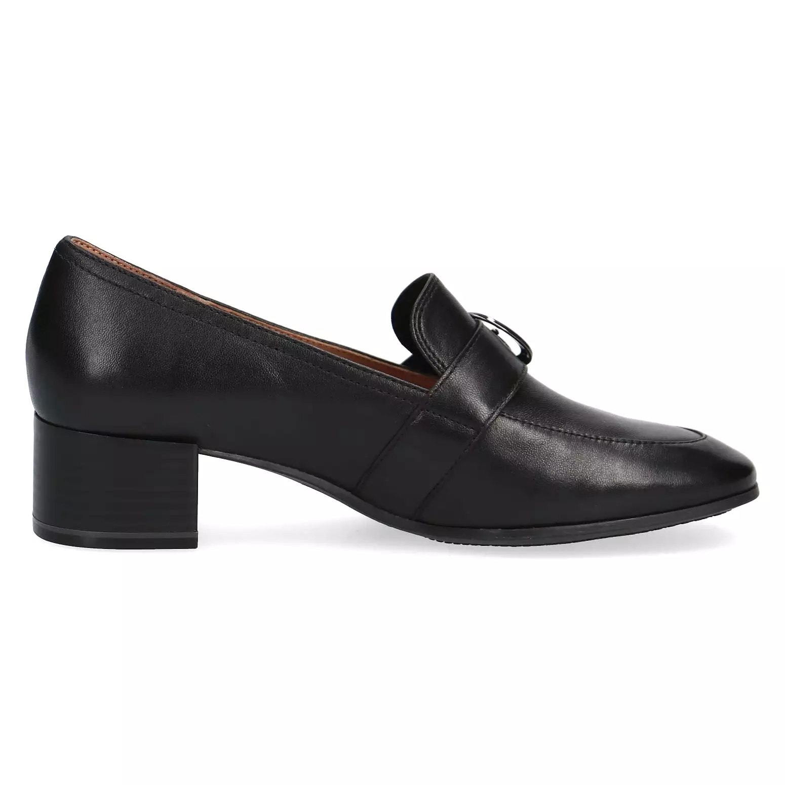 Caprice black loafer work shoes 24307-29 040 sale.