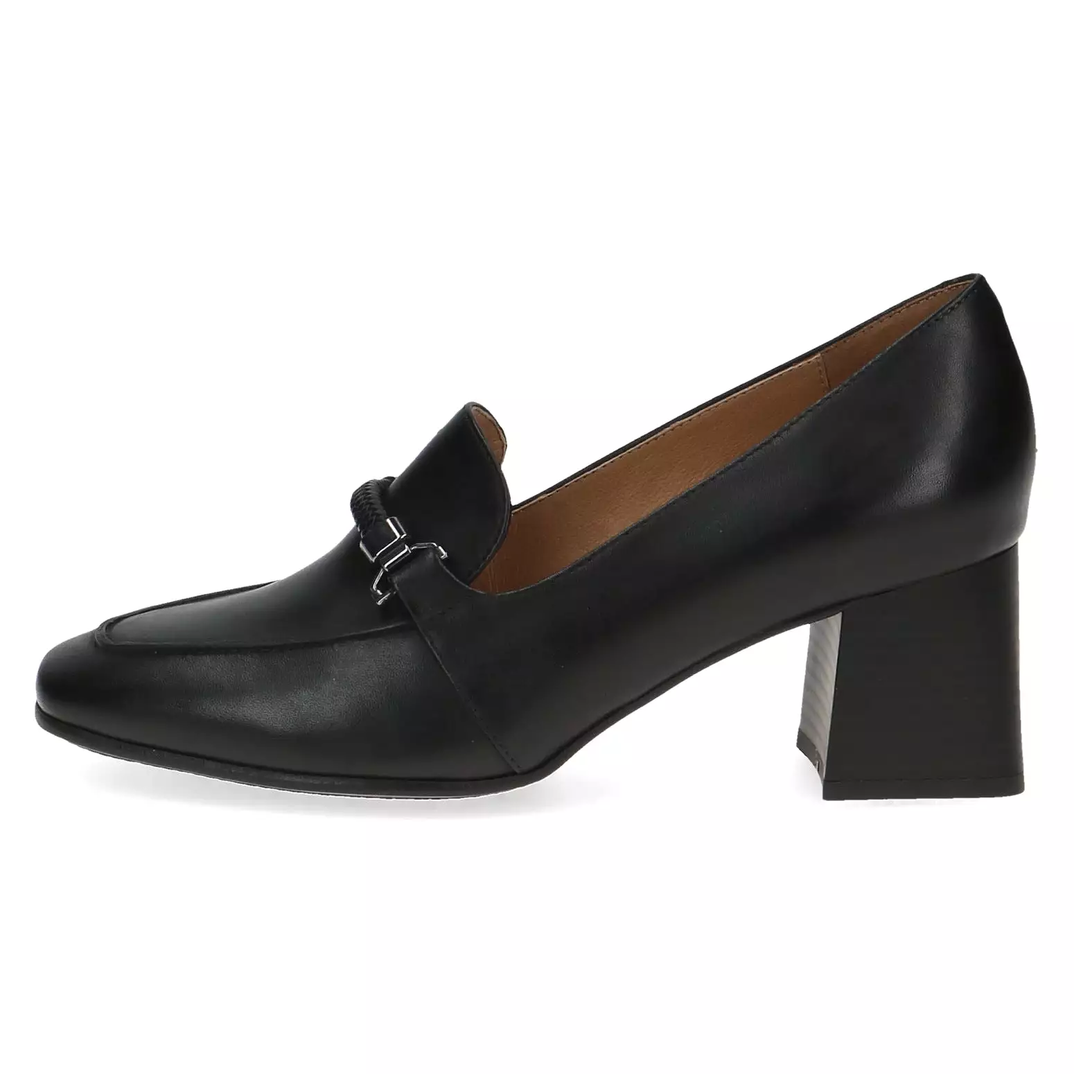 Caprice Black Nappa Work Shoes - Loafer Style (24401-41 022) - On Sale