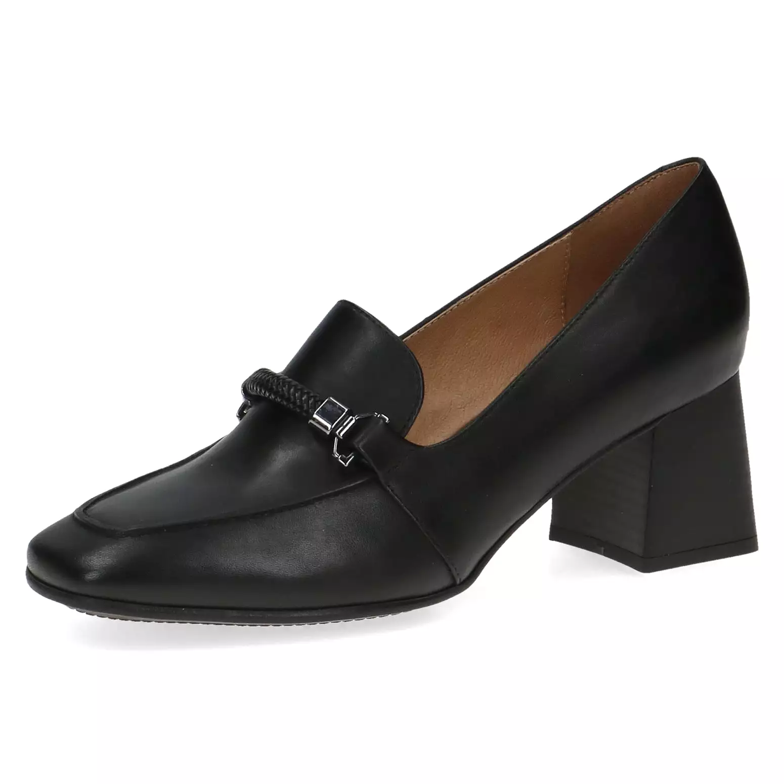 Caprice Black Nappa Work Shoes - Loafer Style (24401-41 022) - On Sale