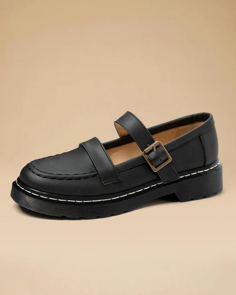 Casual Buckle Flats