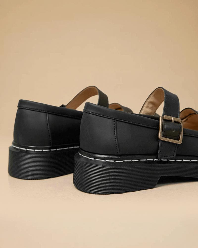 Casual Buckle Flats