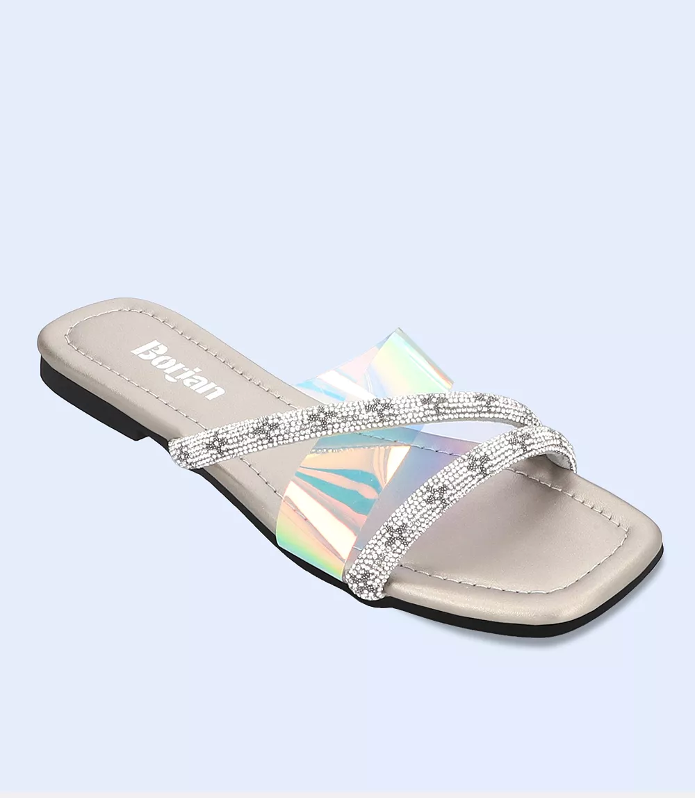 Casual Slipper for Women in Grey