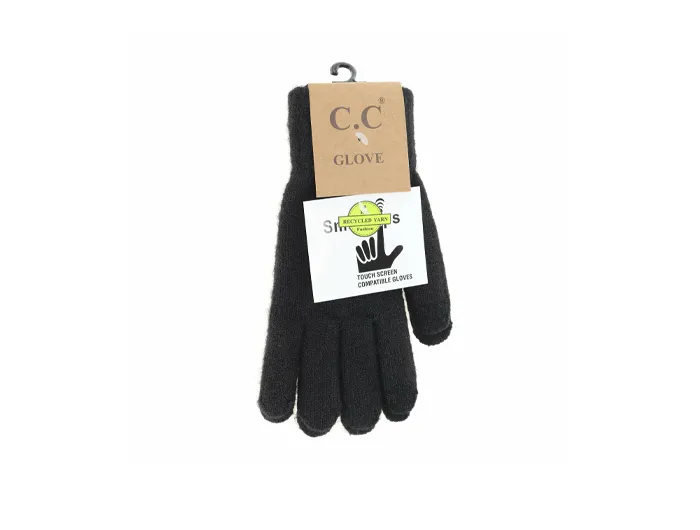 C.C Soft Knit Gloves for Women