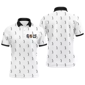 Chiptshirts Golf Polo - Golfer Motif, Original Golf Fan Gift - CT15082220