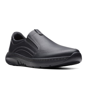 Clarks Men's Pro Step Black Leather shoes