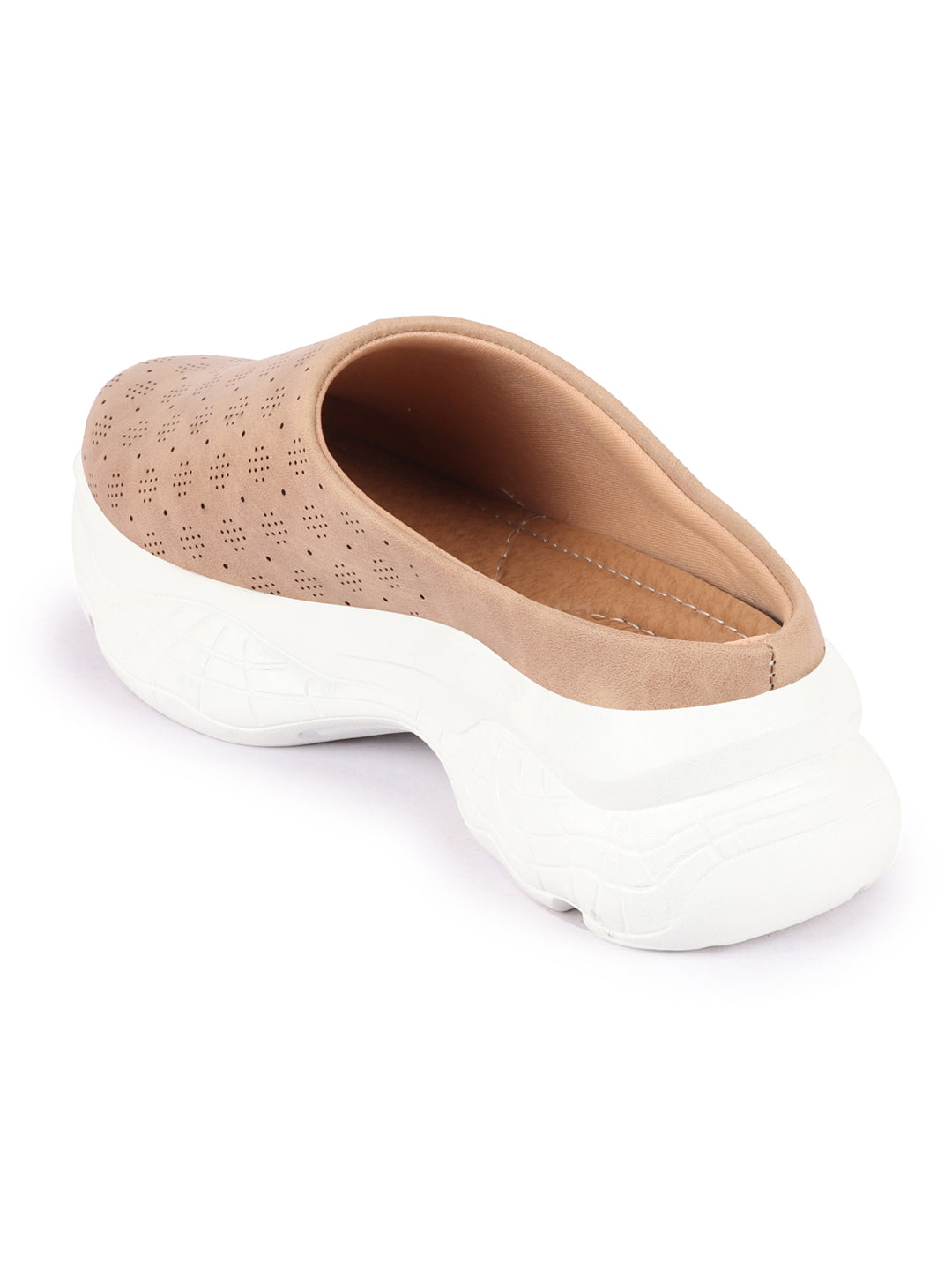 Classic Slip On Mules Shoes Open Back Women