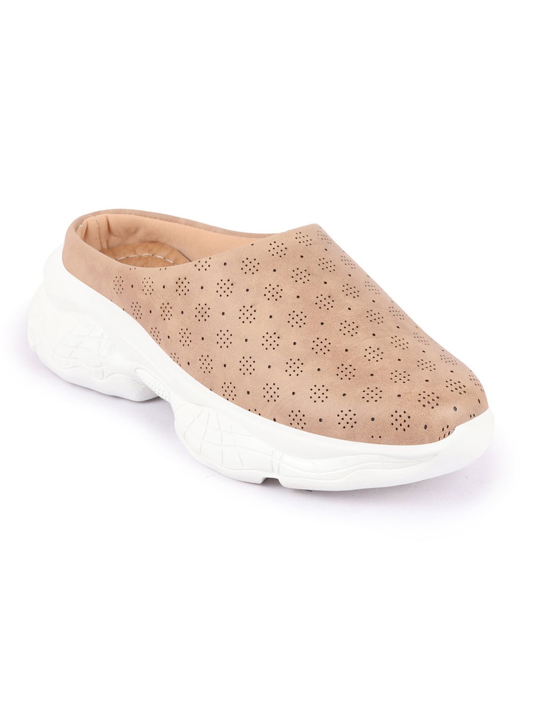 Classic Slip On Mules Shoes Open Back Women