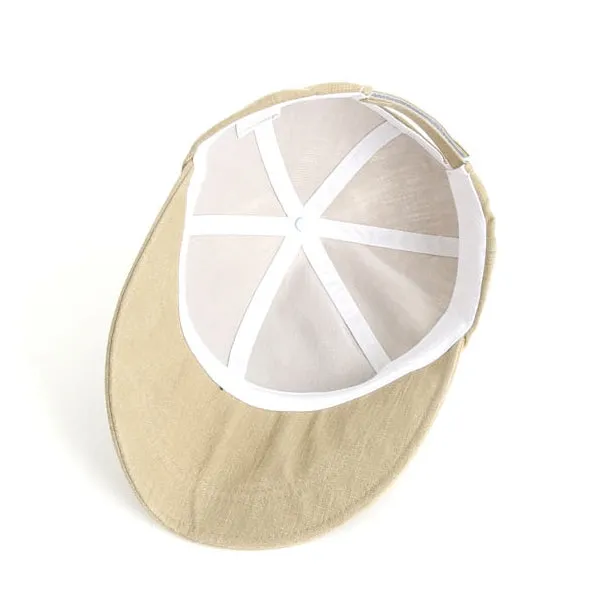 Cool Summer Linen Solid Baseball Caps Hats Velcro Wire Wide Brim Unique Novelty Unisex Mens Womens Adjustable Korean Kpop Style 