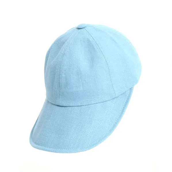 Cool Summer Linen Solid Baseball Caps Hats Velcro Wire Wide Brim Unique Novelty Unisex Mens Womens Adjustable Korean Kpop Style 