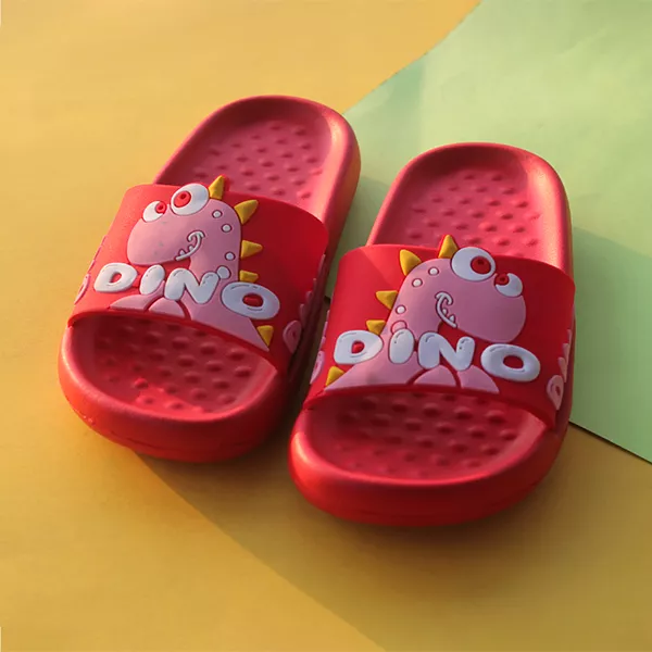 Cozy & Soft Red Slippers for Kids