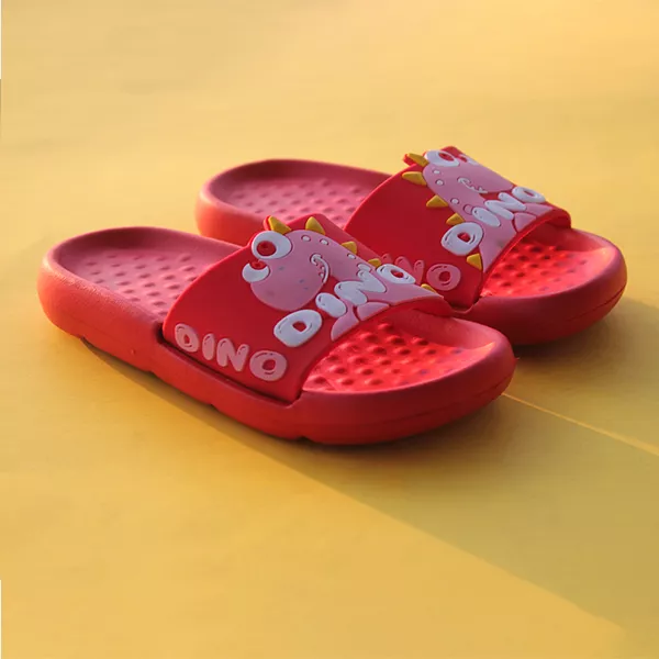 Cozy & Soft Red Slippers for Kids