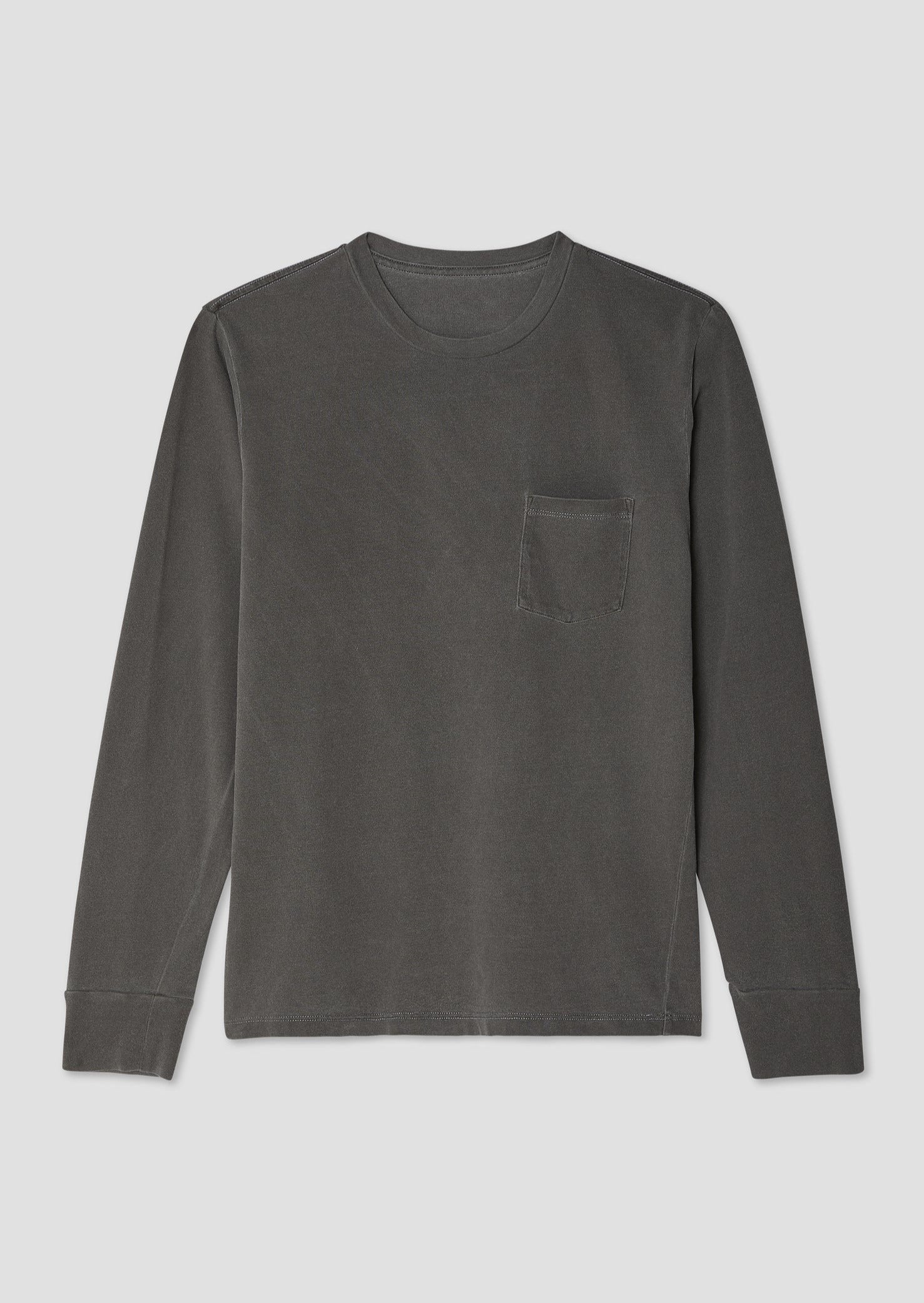 Crew Pocket T-Shirt for L/S with One Result