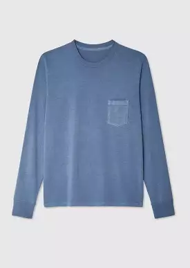 Crew Pocket T-Shirt for L/S with One Result