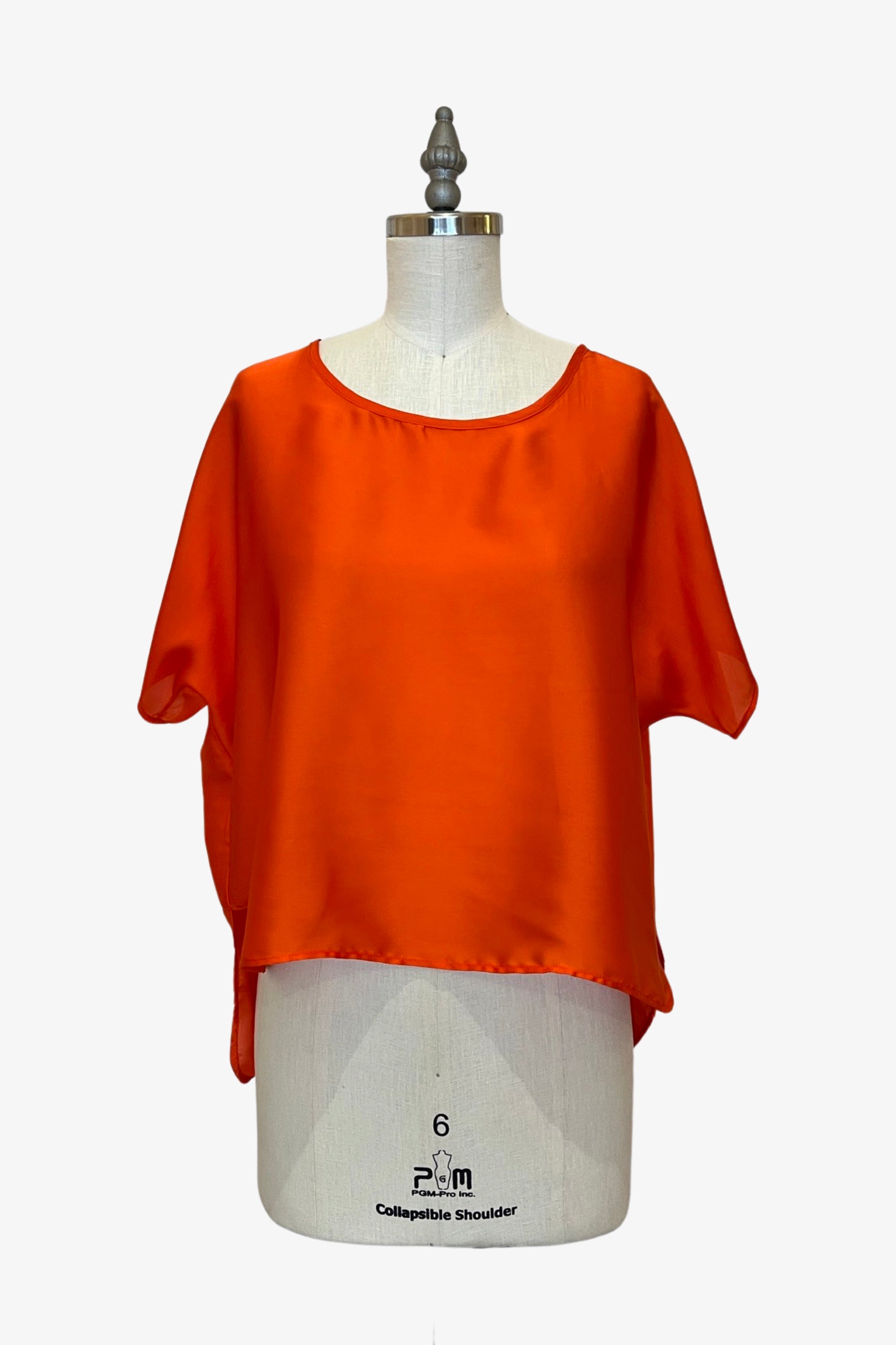 Cropped Tee in Saffron - Shop Now