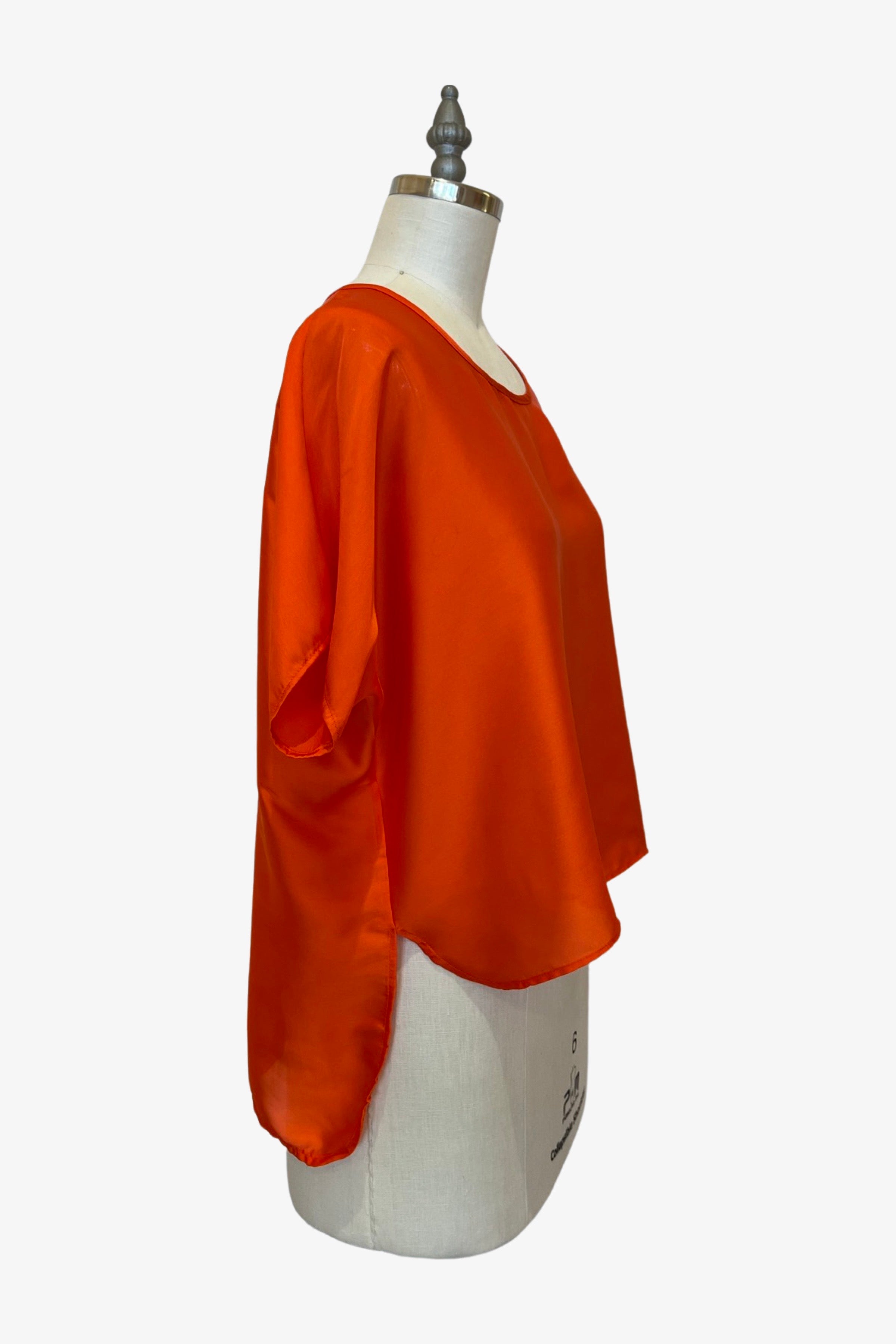 Cropped Tee in Saffron - Shop Now