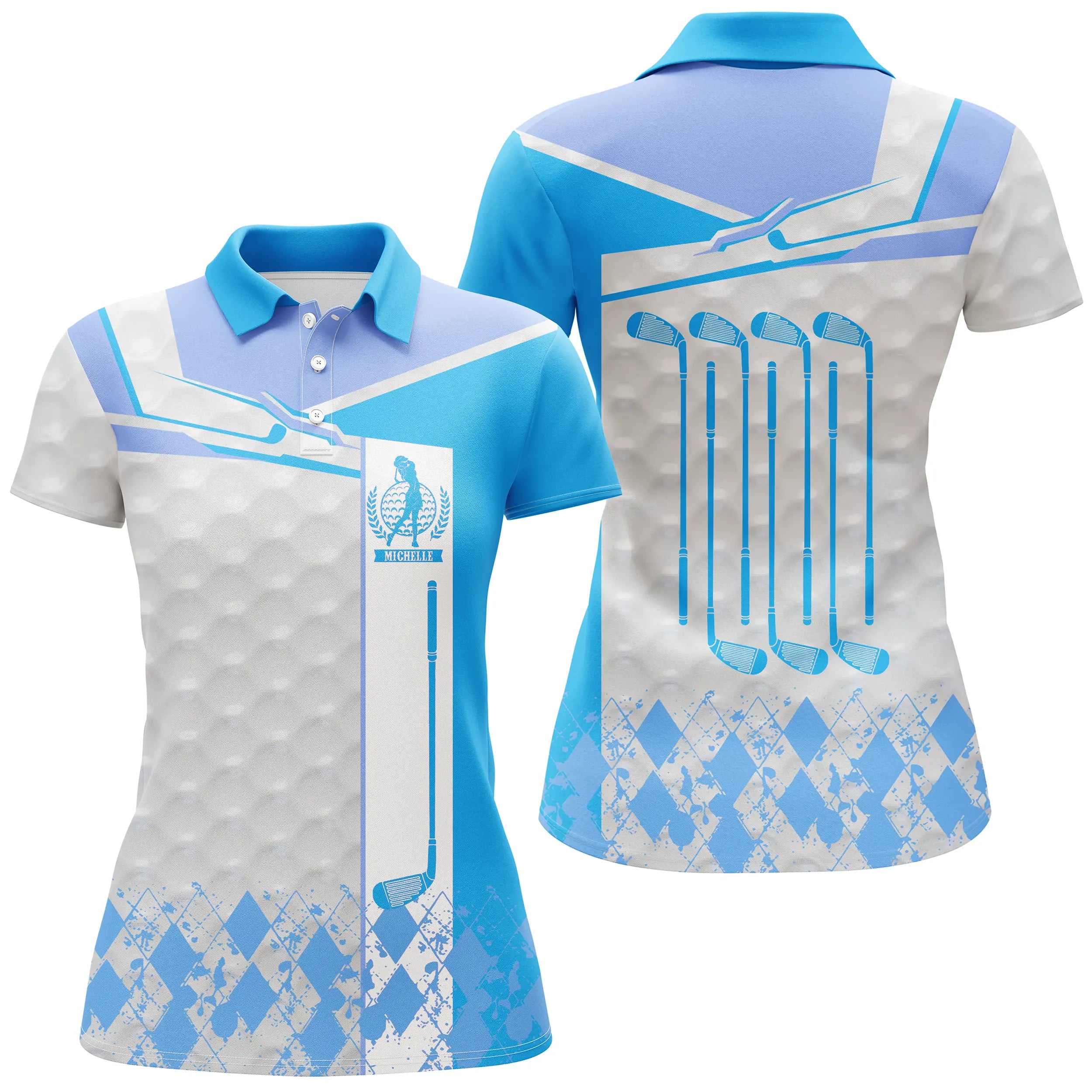 Custom Golf Polo, Unique Gift for Golfer, Quick-Drying Golf Club Polo - CTS17052213