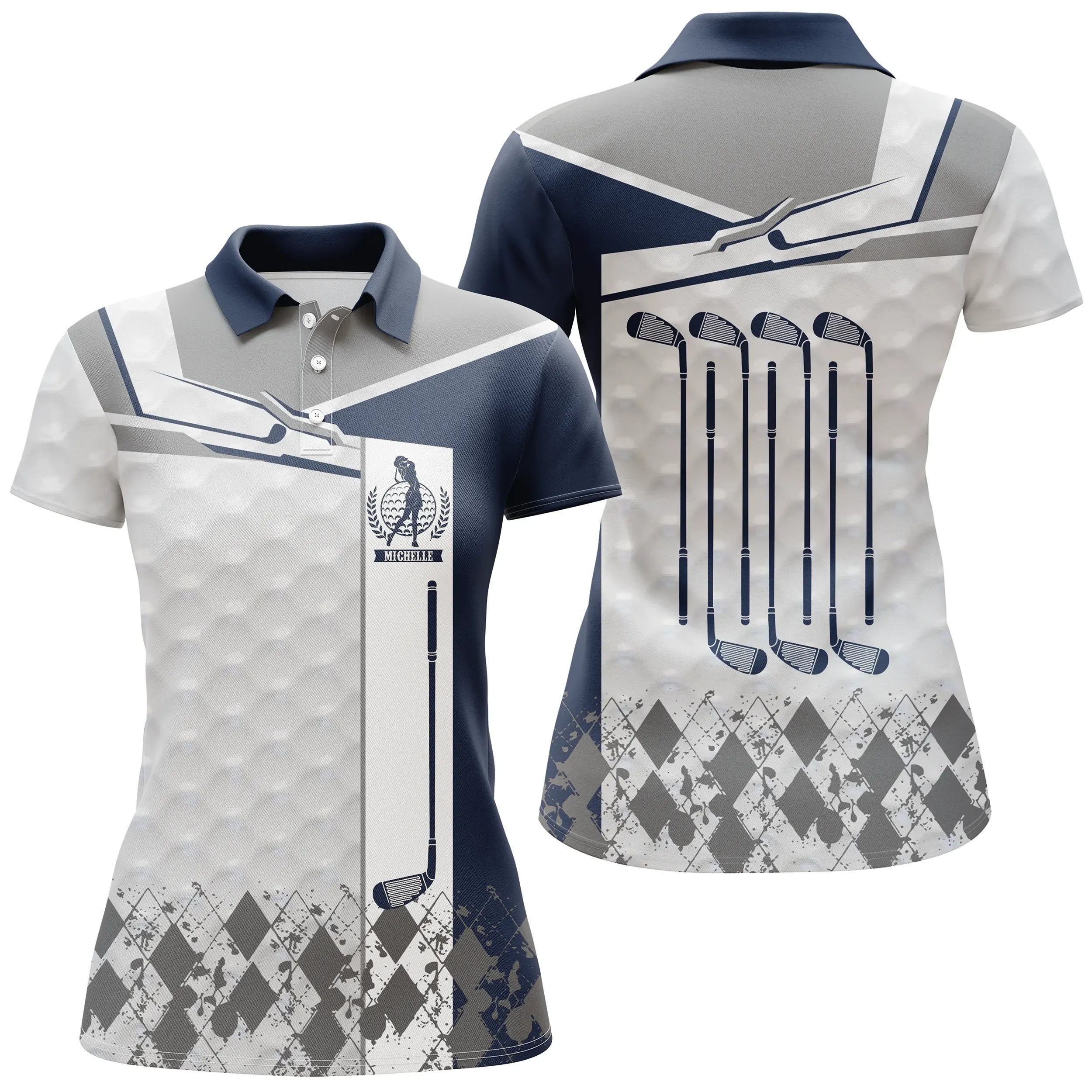 Custom Golf Polo, Unique Gift for Golfer, Quick-Drying Golf Club Polo - CTS17052213