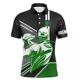 Customized Golf Polo Shirt, Golfer and Green Course Design - Perfect for Golf, Comfortable and Distinctive.