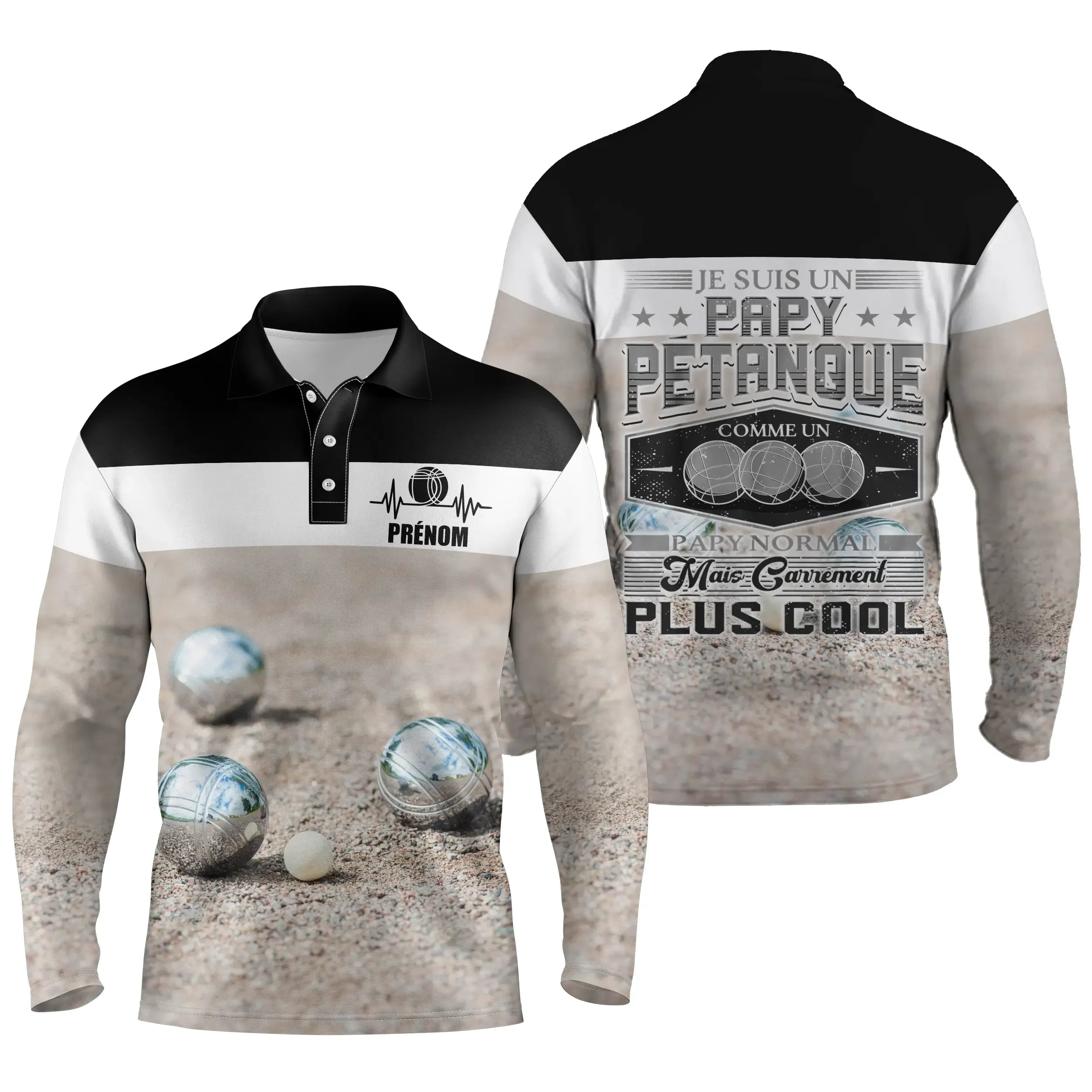 Customized Petanque Polo, Bouliste Funny Gift, I Am a Petanque Grandpa - CT13122216