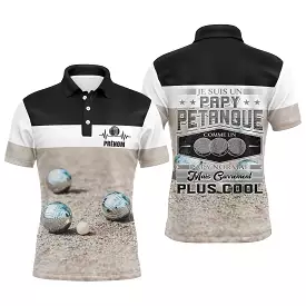 Customized Petanque Polo, Bouliste Funny Gift, I Am a Petanque Grandpa - CT13122216