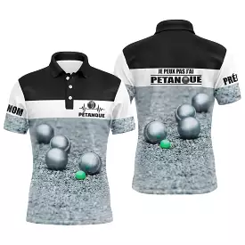 Customized Petanque Polo, Boulistic Humor Gift, Can't Play Petanque - CT12122223