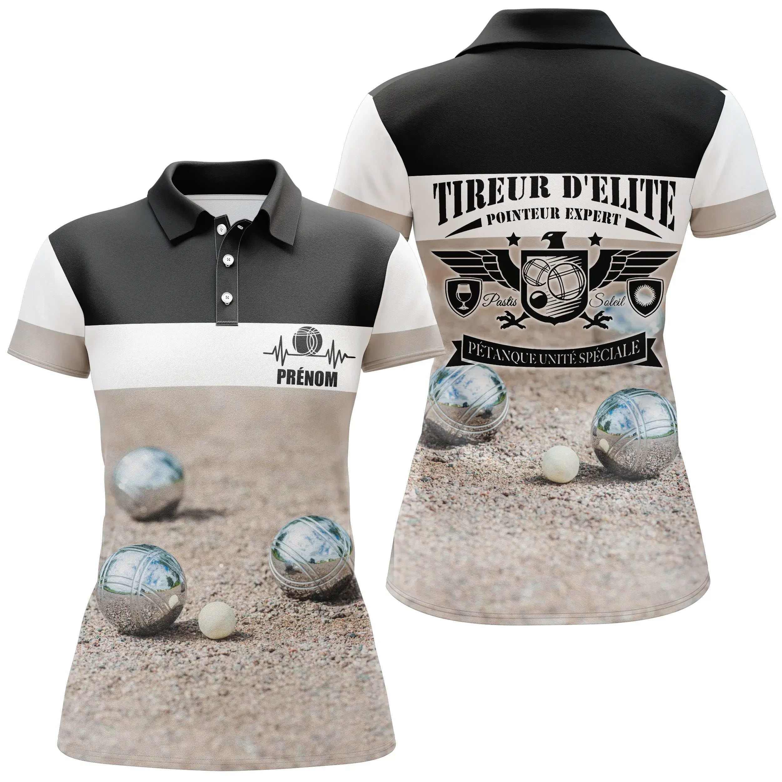 Customized Petanque Polo, Ideal Bouliste Gift, Elite Shooter, Expert Pointer, Petanque Special Unit - CT13122214