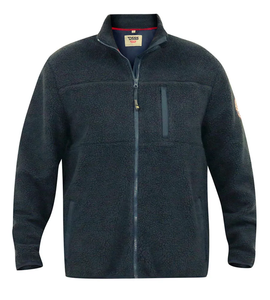 D555 Men's Sherpa Fleece Jacket Micro Fleece Lining Smith