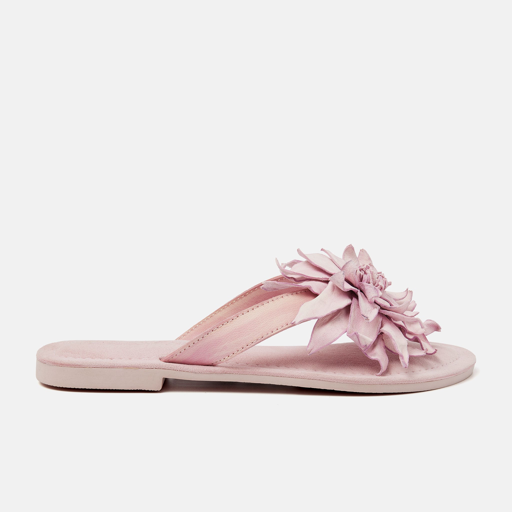 Daisy Ladies Pink Slippers