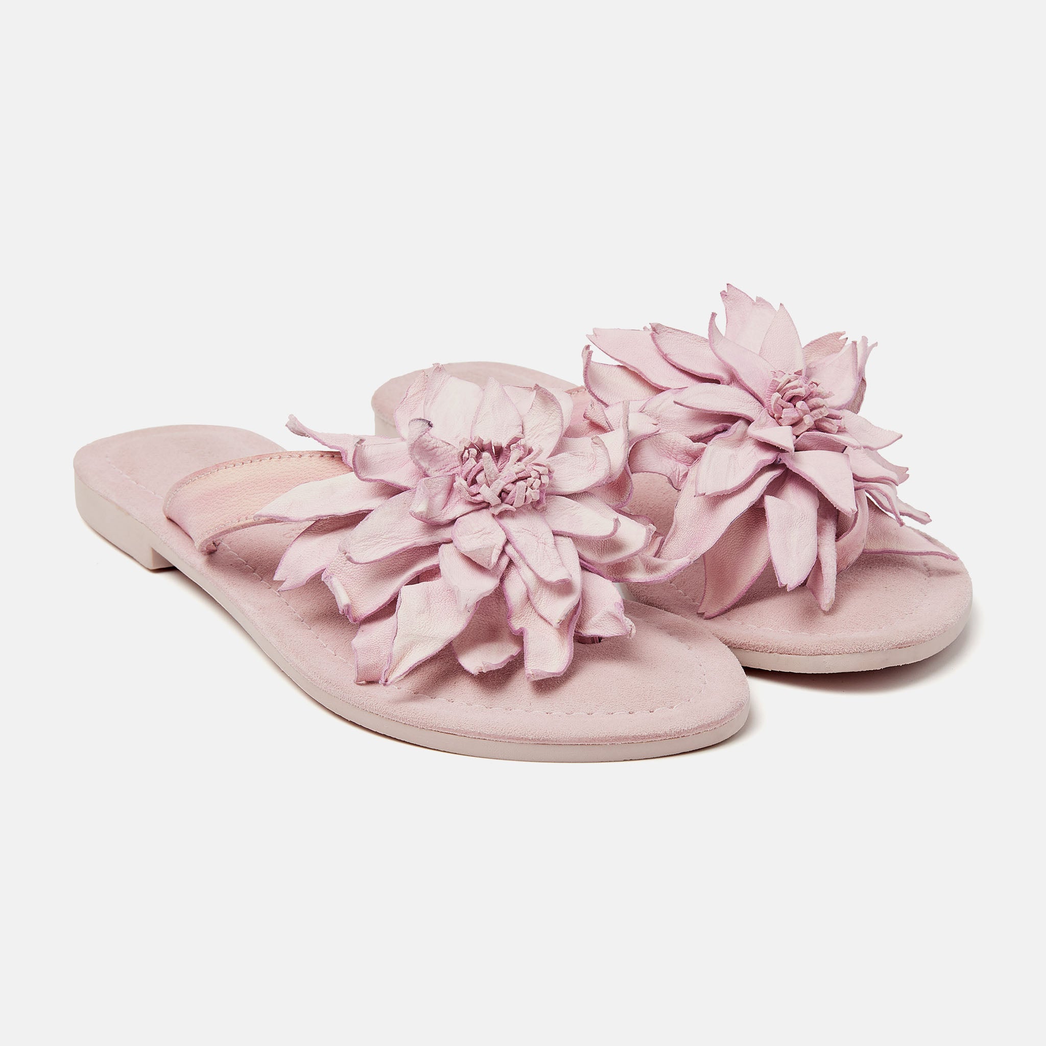 Daisy Ladies Pink Slippers