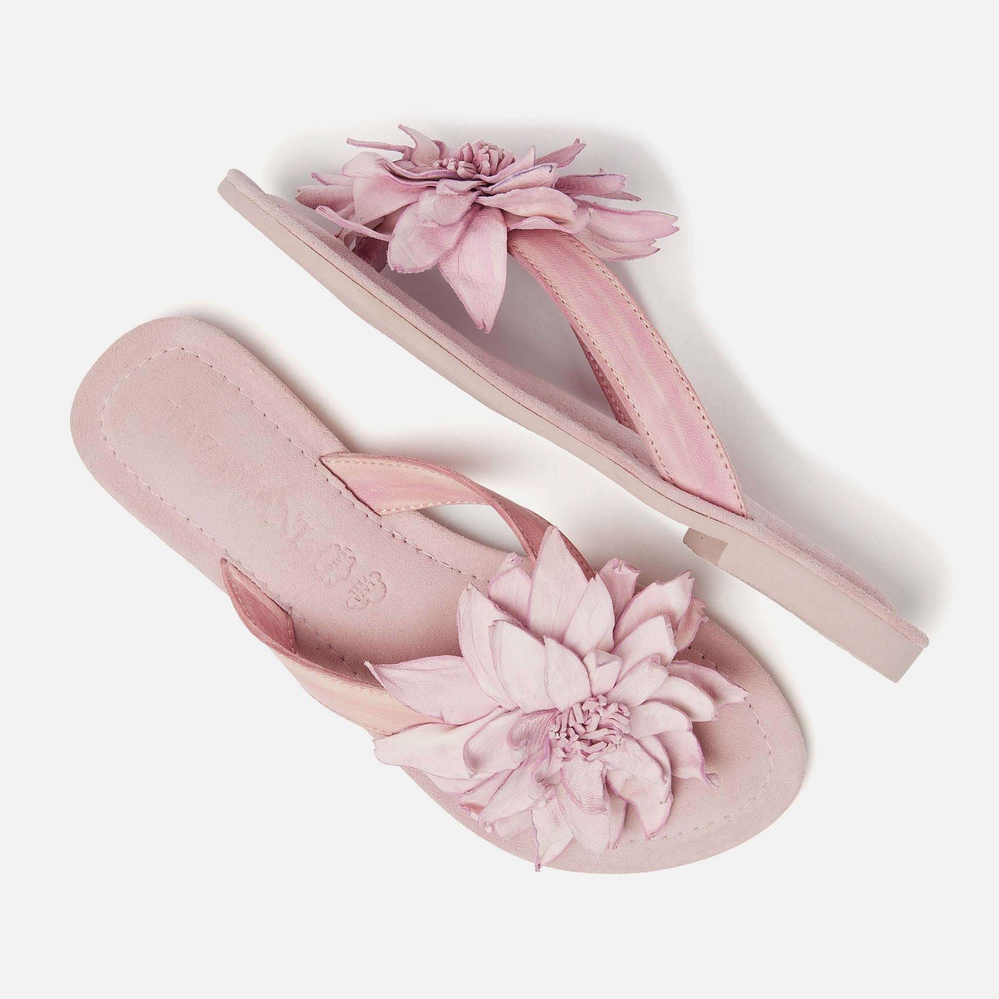 Daisy Ladies Pink Slippers