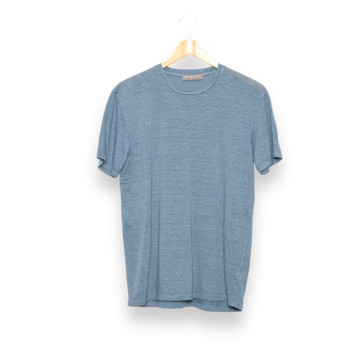 Daniele Fiesoli indigo linen tee DF 7060 373