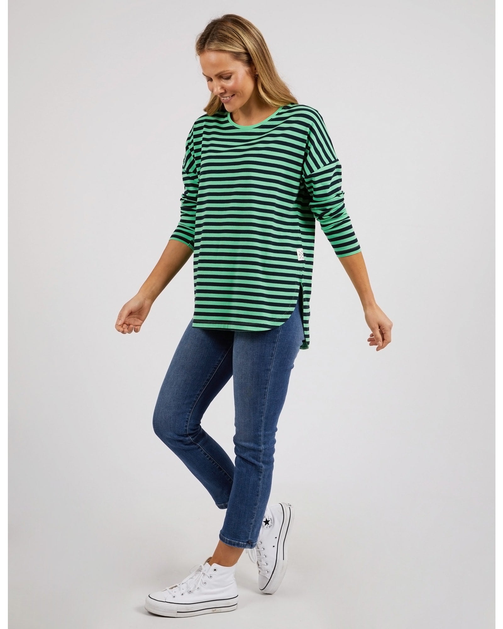 Elm Lauren Long Sleeve Tee Meadow - shop now!