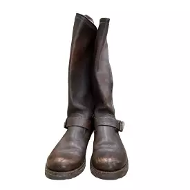 Frye knee-high boots, size 9.5.