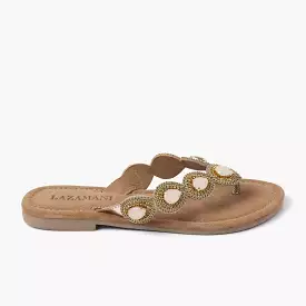 Gold 33.515 Ladies Slippers - Buy Now