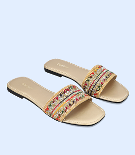 Golden Women's Casual Slipper - BW7464-MTY