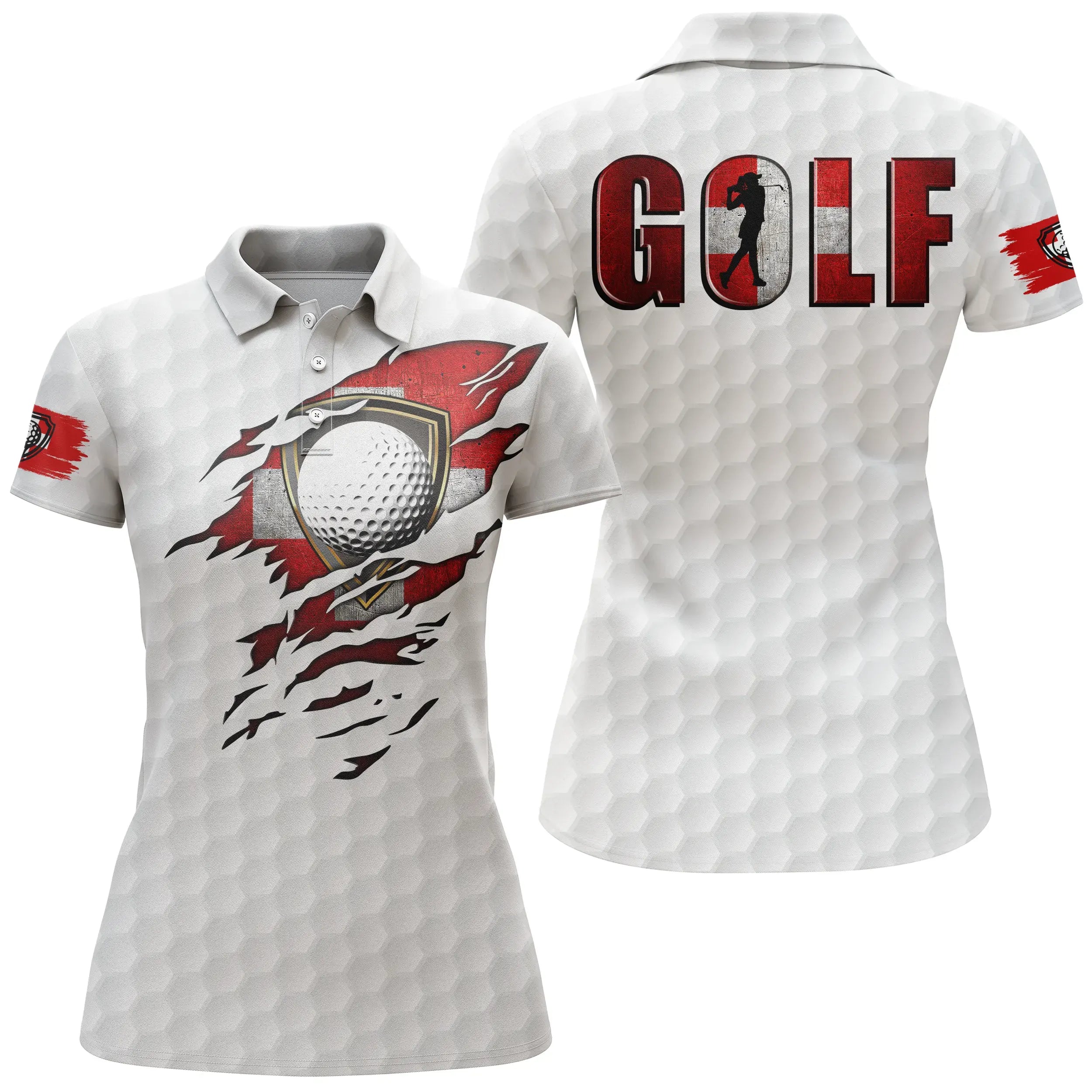 Golf Polo for Men and Women, Golf in Switzerland, Golfer Gift