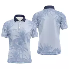 Golf Polo Shirt for Men and Women - Nature Theme, Coconut Tree Art, Quick-Drying Polo for Golfers - CTS210