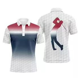 Golf Polo Shirt - Ideal Gift for Golf Fans, Men and Women's Sports Polo, Golf Ball and Golfer Designs