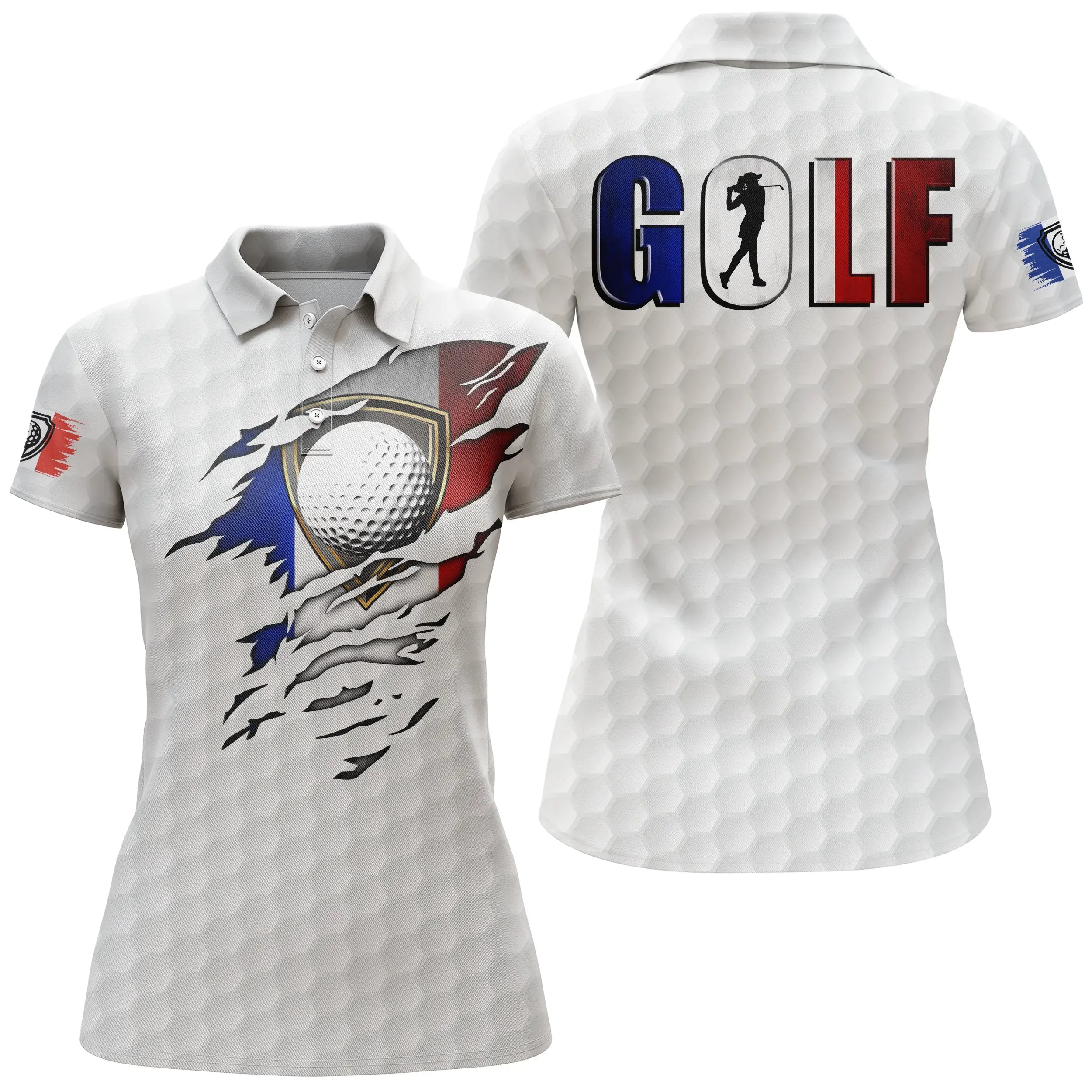 Golf Polo Shirt Men Women, Golf in France