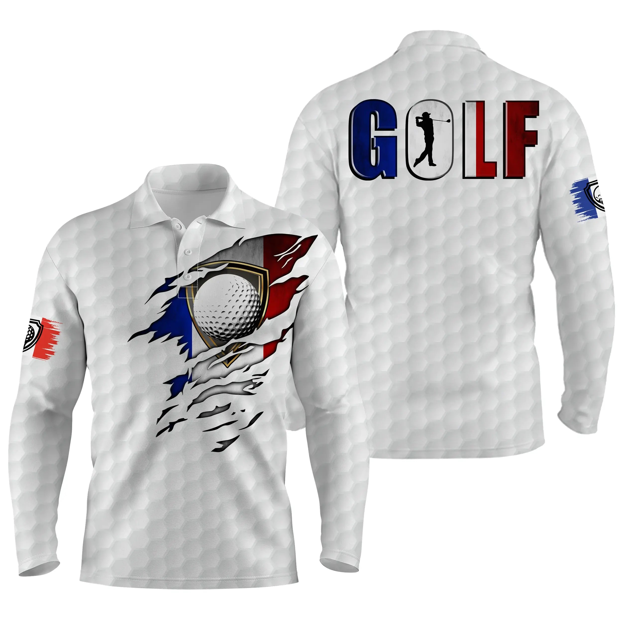 Golf Polo Shirt Men Women, Golf in France