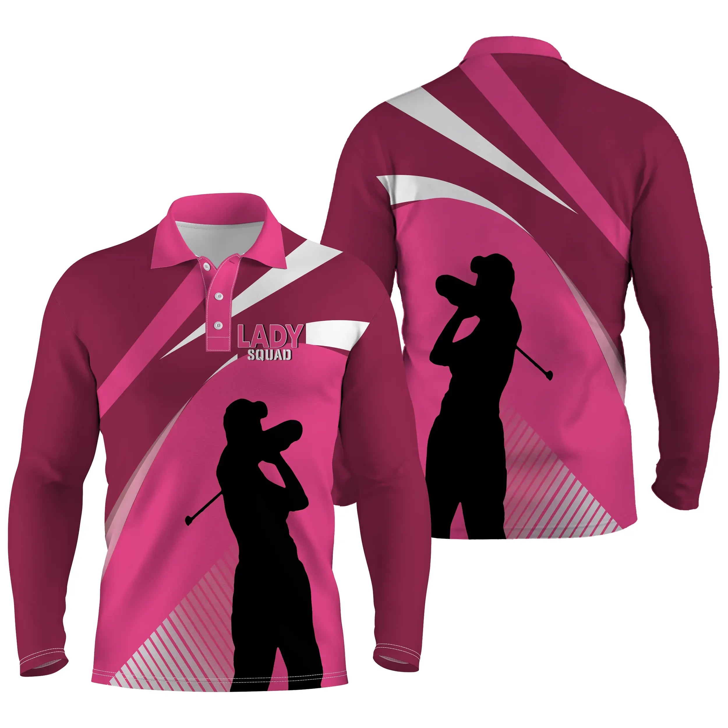 Golf Polo Shirt, Women's Sport Polo, Quick-Drying Polo for Women, Lady Squad - CTS12052220