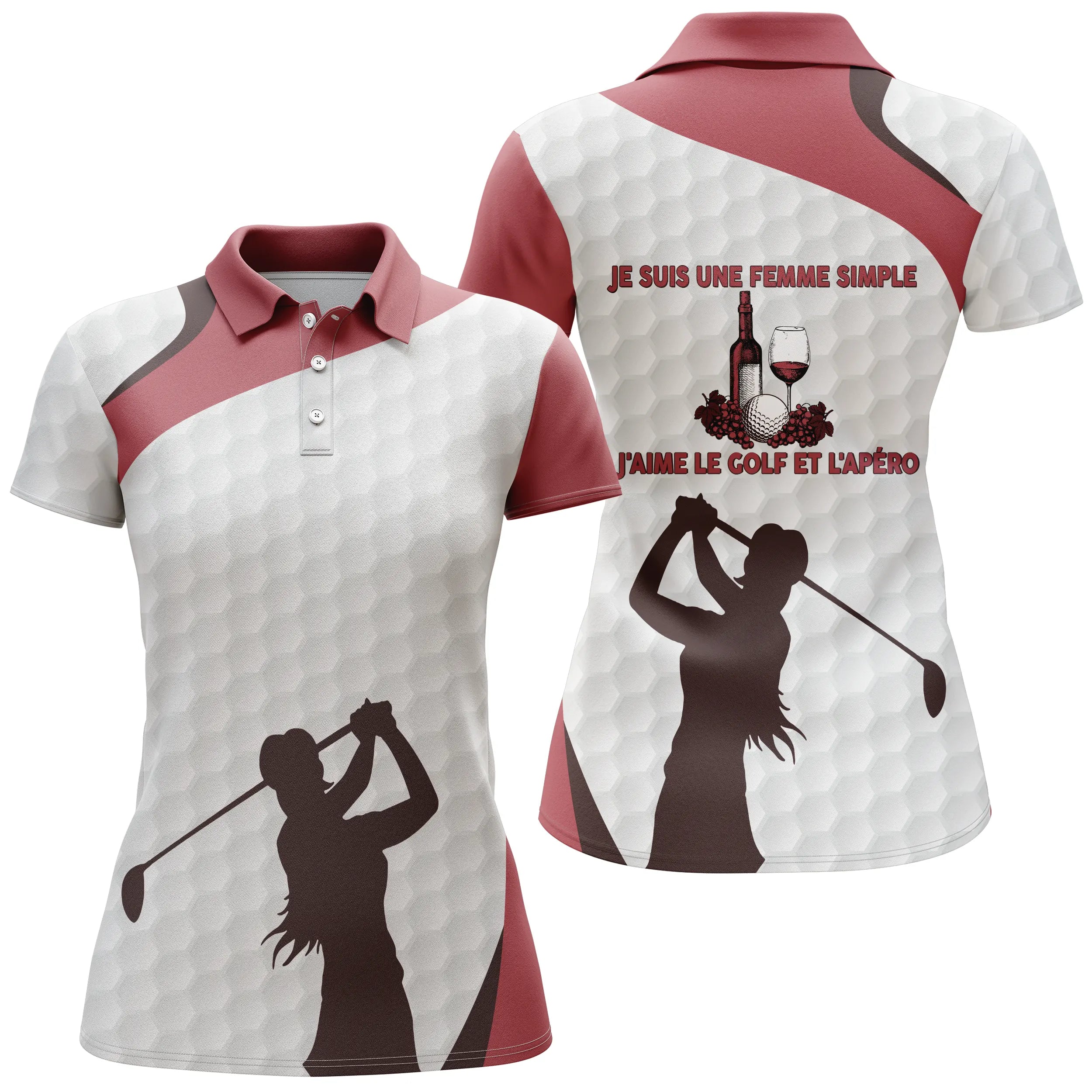 Golf shirts for men and women, golf fashion for men and women, golfer apparel, golf enthusiast clothing, simple and stylish golf