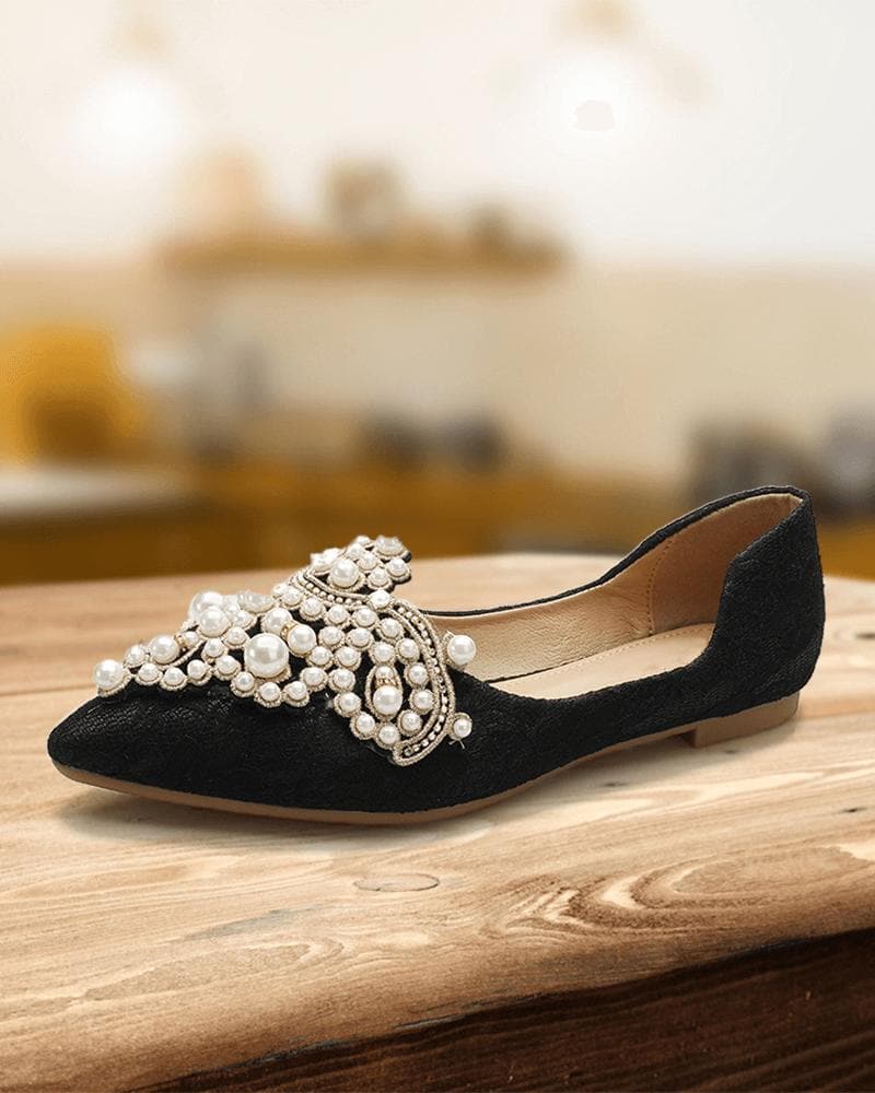 Google-friendly Elegant Daily Pearl Flats