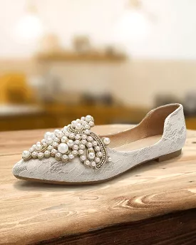 Google-friendly Elegant Daily Pearl Flats