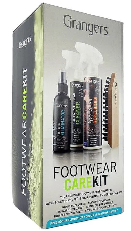 Granger's Impregnation Footwear Care Kit OWP 4 Pack - No Color