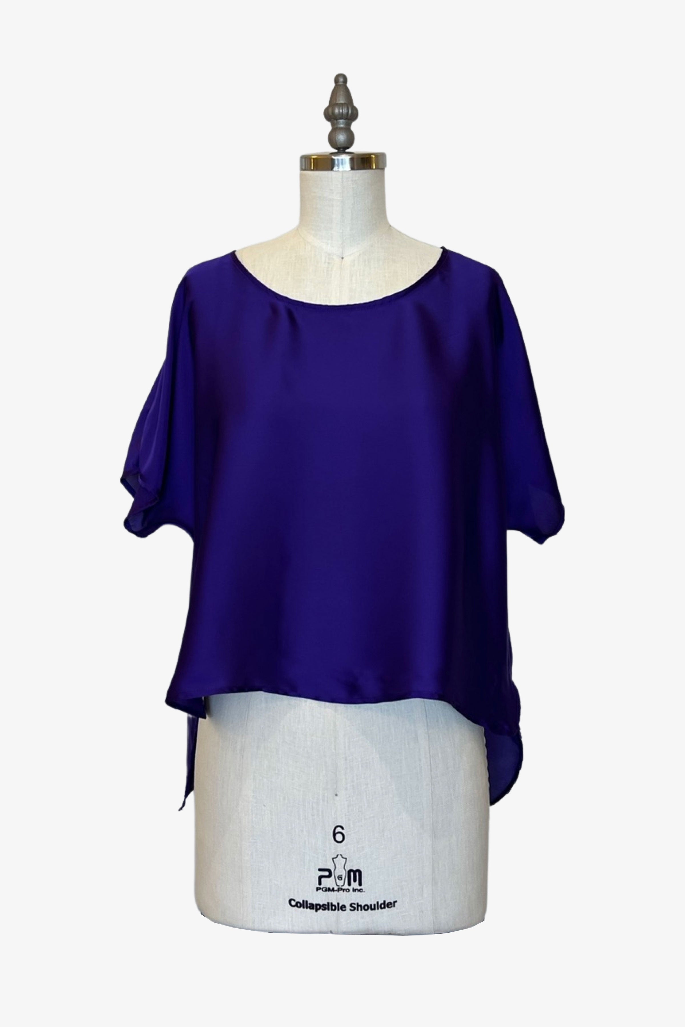 Grape Cropped T-Shirt