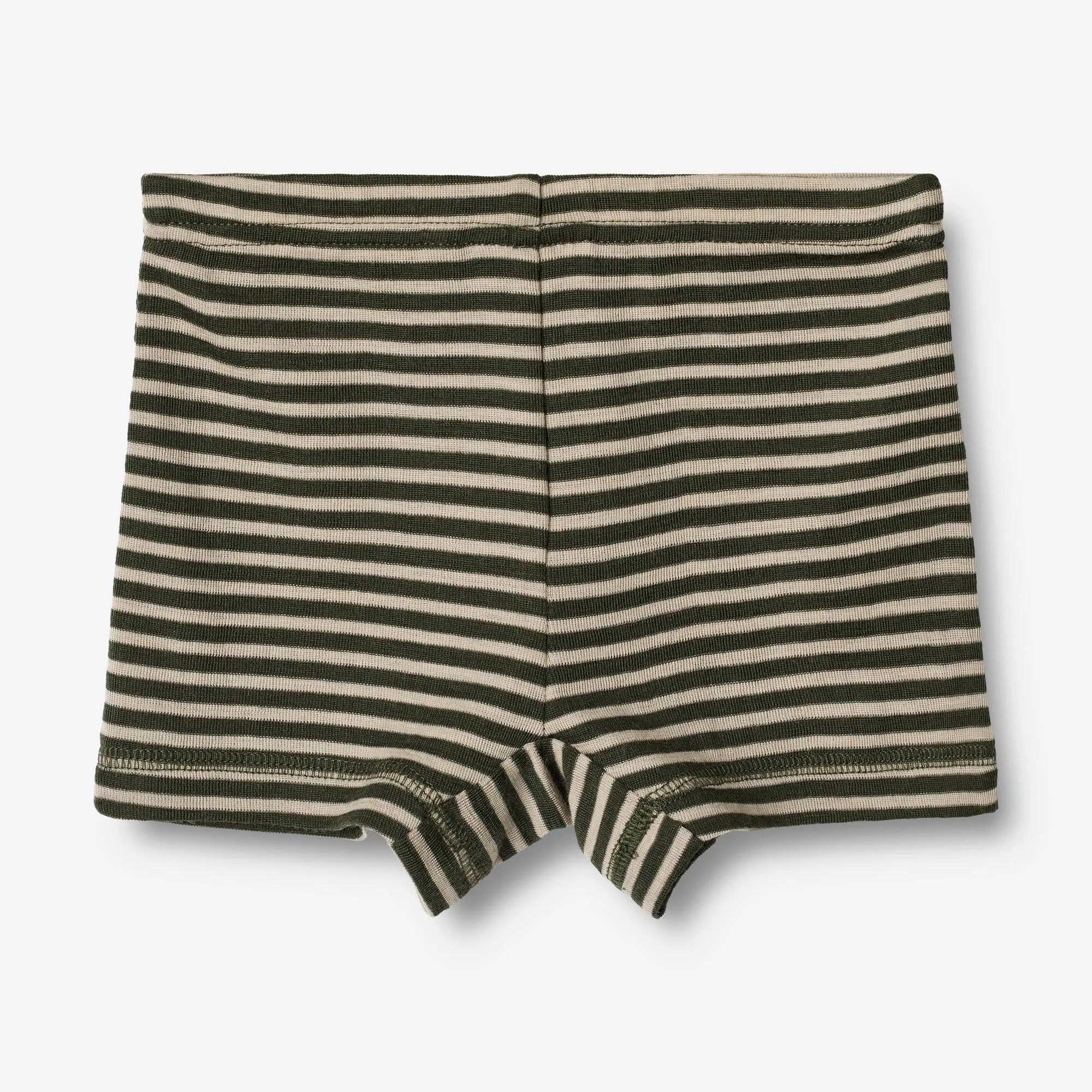 Green Stripe Wool Tights Avalon